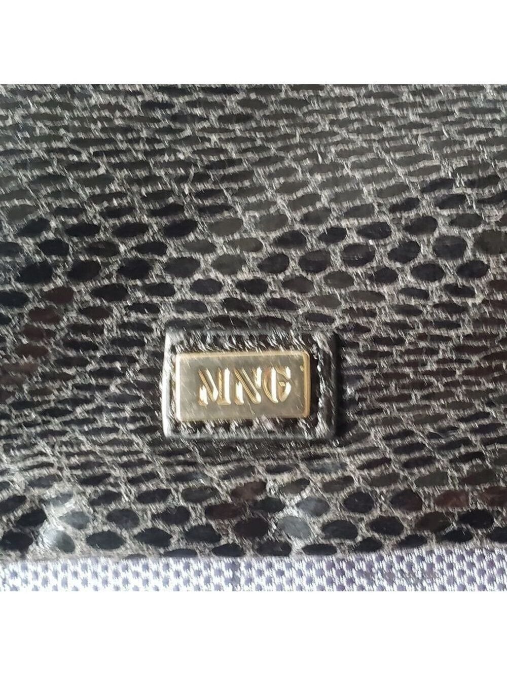 Black Leather Wristlet - Picture 5 of 5